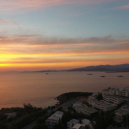 לגוניסי Saronida Summer Studio With Breathtaking View מראה חיצוני תמונה