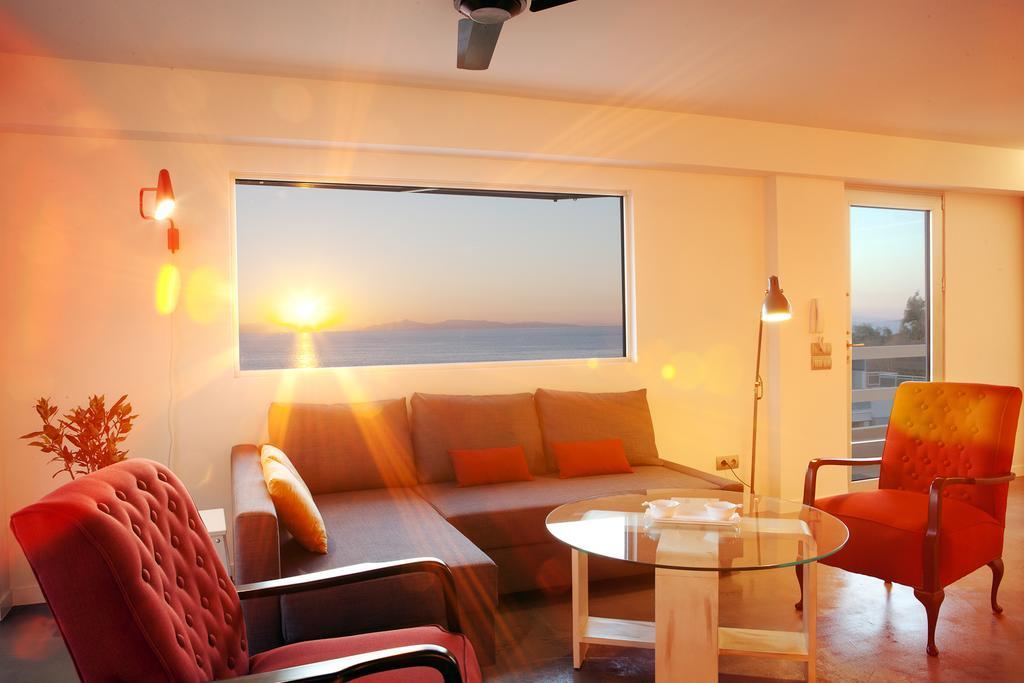 לגוניסי Saronida Summer Studio With Breathtaking View מראה חיצוני תמונה