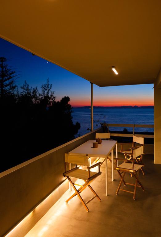לגוניסי Saronida Summer Studio With Breathtaking View מראה חיצוני תמונה
